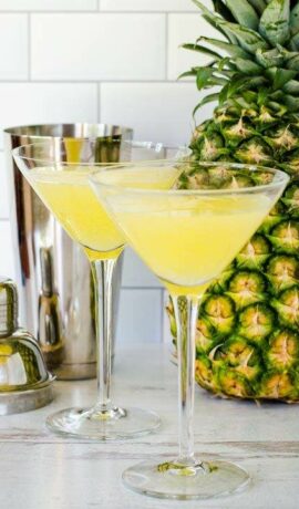 pineapple-martini